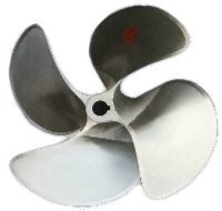 stainless 4 blade propeller